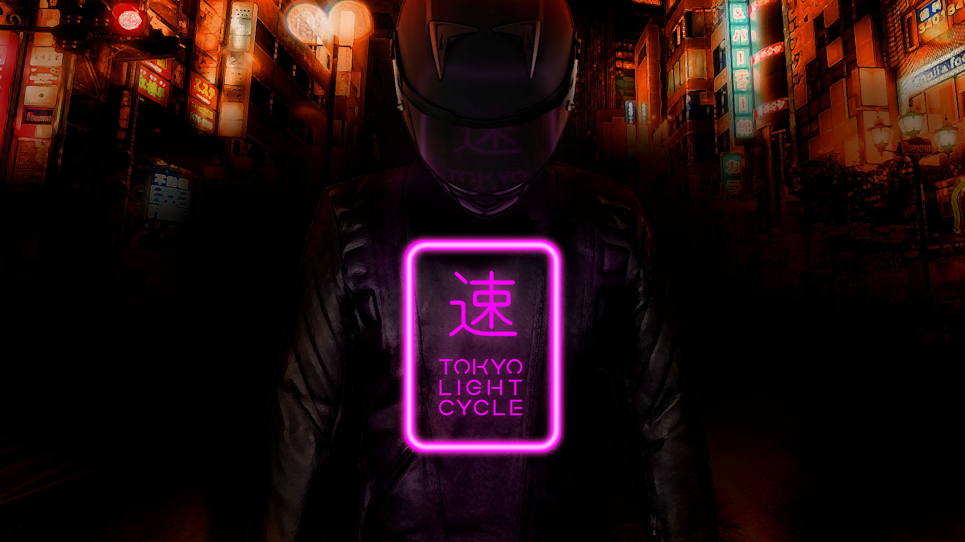 Teaser poster – Tokyo Light Cycle