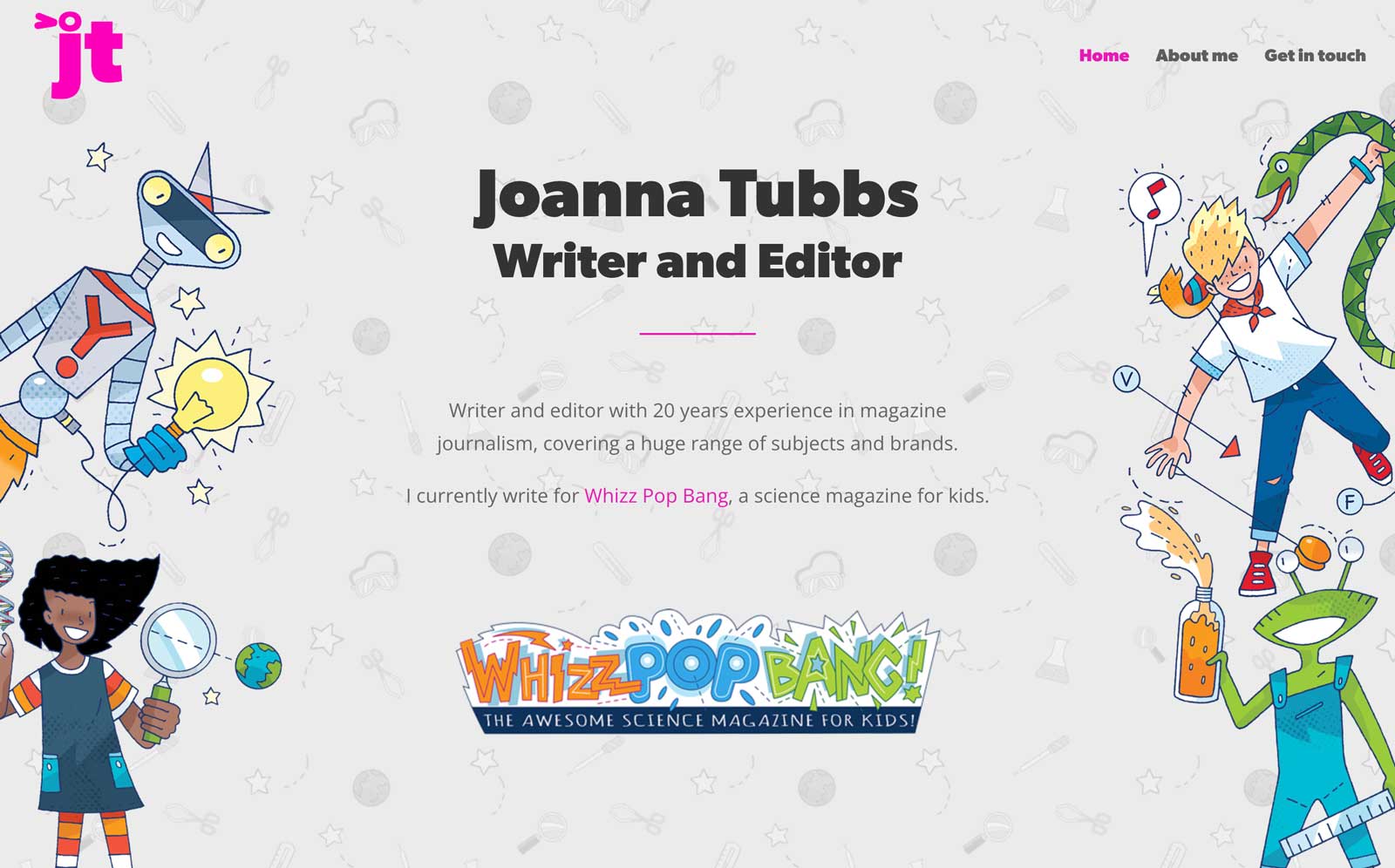 Joanna Tubbs homepage